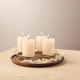 Round Candle Holder Ø24,5cm - À Table D'Or Gold - Asa Selection ASA SELECTION ASA99500425