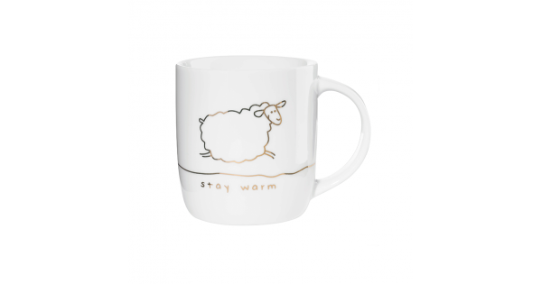 ASA Selection linia mug Stay Warm coffee mug cup white 350 ml