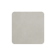 Set of 4 Coasters 10x10cm Limestone - Soft Leather - Asa Selection ASA SELECTION ASA78575076