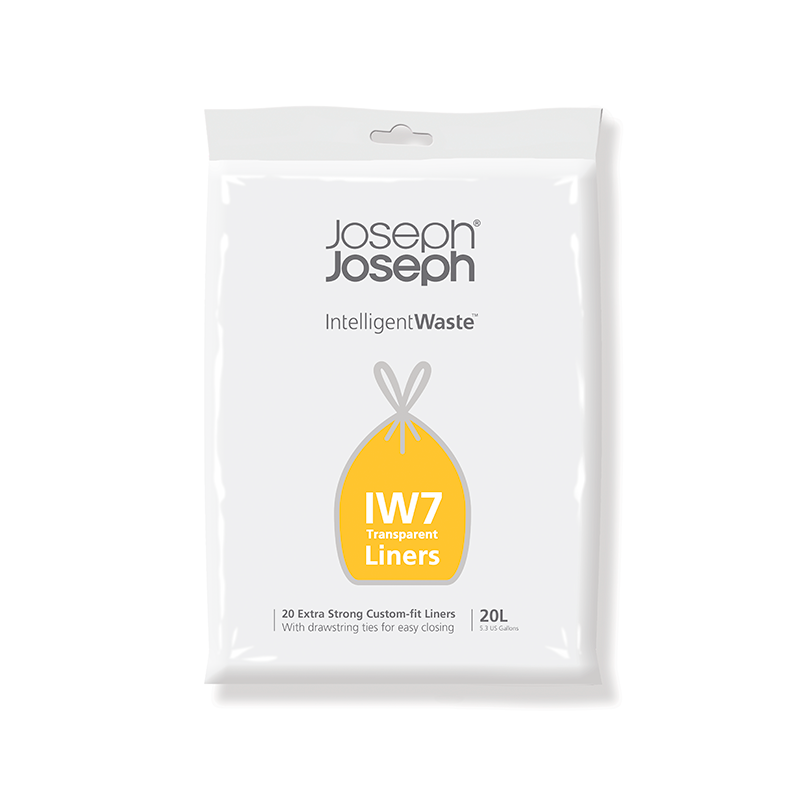 Joseph Joseph Intelligent Waste IW7 Waste Liner Trash Bags for