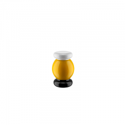 Spice Mill Yellow Yellow, Black And White - Alessi