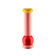 Wood Salt, Pepper and Spice Grinder Pink Pink, Red And Yellow - Alessi ALESSI ALESMP02102