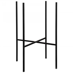 Suporte Metálico para Vaso Preto L - Haruko - Asa Selection