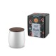 Vela Perfumada Pequena Hmm - The Five Seasons Branco - Alessi ALESSI ALESMW62S 3W