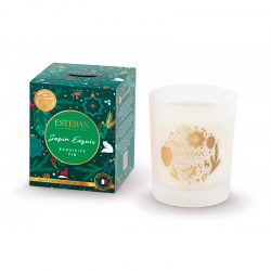Scented Candle 170gr Sapin Exquis White - Esteban Parfums