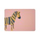 Individual de Mesa Zebra Zoe - Kids Rosa - Asa Selection ASA SELECTION ASA78840420