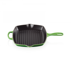 Cast Iron Square Grillit 26cm - Bamboo Green - Le Creuset