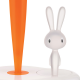 Kitchen Roll Holder White and Orange - Bunny & Carrot - A Di Alessi A DI ALESSI AALEASG42W