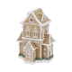 Gingerbread House Led 36,5cm - Gingerbread Town Brown And White - Goodwill GOODWILL GWD42150