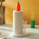 Kitchen Roll Holder White and Orange - Bunny & Carrot - A Di Alessi A DI ALESSI AALEASG42W
