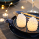 Set of 4 Mini Wax Cone Led 7cm - Clara White - Sirius SIRIUS SR13103