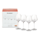 Set of 4 Red Wine Glasses Transparent - Le Creuset LE CREUSET LC49812000010003