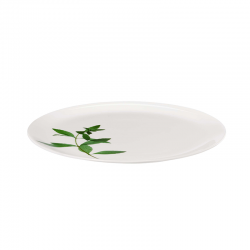 Dinner Plate Ø26,5cm - Leaves White And Green - Asa Selection ASA SELECTION ASA1903313