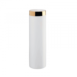 Vase with Golden Rim 20cm - Xmas White And Gold - Asa Selection ASA SELECTION ASA10302425