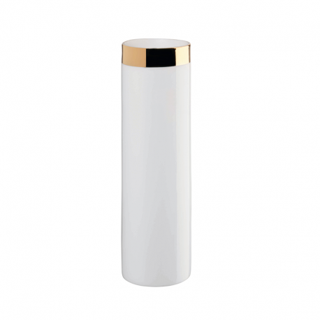 Vase with Golden Rim 20cm - Xmas White And Gold - Asa Selection ASA SELECTION ASA10302425