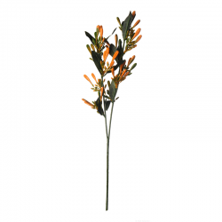 Artificial Honeysuckle Twig Orange 41cm - Deko Dark Orange - Asa Selection