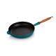 Frigideira Baixa com Cabo Madeira Deep Teal 28cm - Le Creuset LE CREUSET LC20058286420460