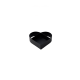 Heart Candleholder Black - Figura - Stelton STELTON STT10608-1