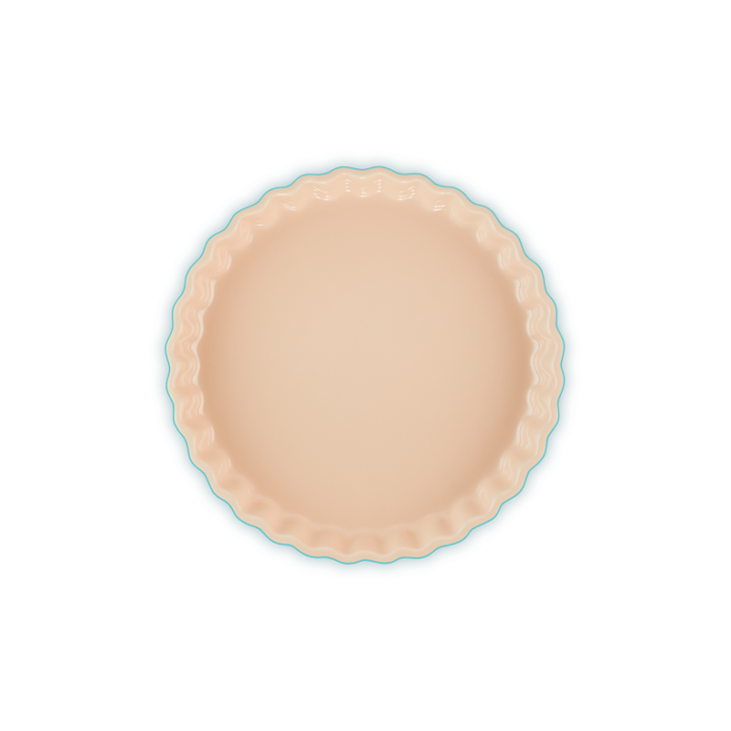 Stoneware Fluted Flan Dish 28cm Caribe Heritage Le Creuset