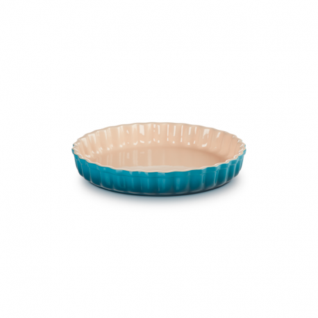 Stoneware Fluted Flan Dish 28cm Deep Teal - Heritage - Le Creuset LE CREUSET LC71120286420001