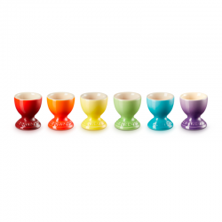 Set of 6 Egg Cups - Rainbow - Le Creuset LE CREUSET LC79067008359030