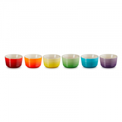 Conj. 6 Mini Ramekins Arco-Íris - Rainbow - Le Creuset LE CREUSET LC79134108359030