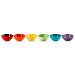 Set 6 Bols Arcoíris 16cm - Rainbow - Le Creuset LE CREUSET LC79286168359006