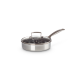 Uncoated Sauté Pan with Poaching Insert Silver - Le Creuset LE CREUSET LC96204220001000