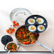 Uncoated Sauté Pan with Poaching Insert Silver - Le Creuset LE CREUSET LC96204220001000