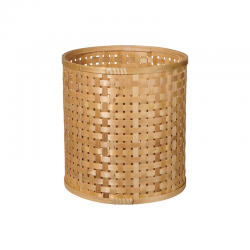 Bamboo Cylindre Vase 23cm - Haruko Bamboo - Asa Selection