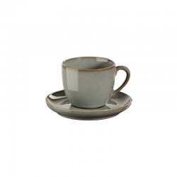 Espresso Cup with Saucer Eucalyptus - Saisons Green - Asa Selection ASA SELECTION ASA27110175