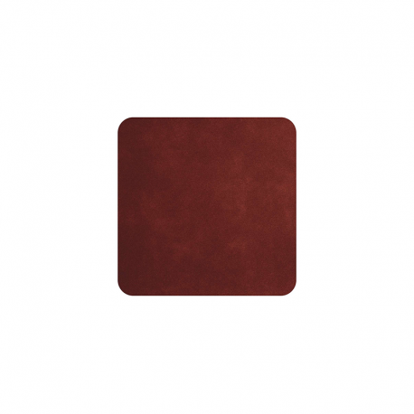 Conj. 4 Bases Copos 10x10cm Terra Vermelha - Soft Leather - Asa Selection ASA SELECTION ASA78576076