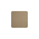 Set of 4 Coasters 10x10cm Sandstone - Soft Leather Dark Sepia - Asa Selection ASA SELECTION ASA78578076