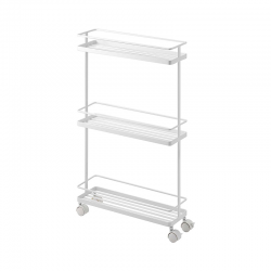 Carrinho para Organização de Cozinha Branco - Tower - Yamazaki YAMAZAKI YMZ7151