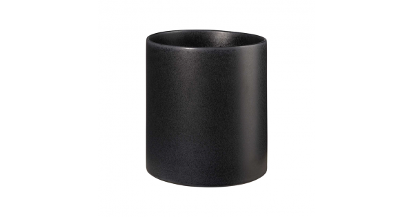 Black Cylindre Vase 19cm - Haruko Black - Asa Selection