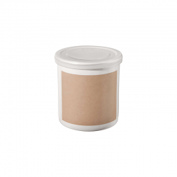 Jar with Chalk Decal Nude 10cm - Memo - Asa Selection ASA SELECTION ASA4881147