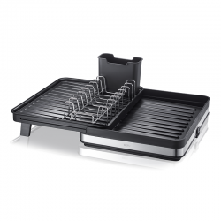 Escurridor de Platos Negro - Smartline - Gefu