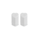 Set of Heart Salt and Pepper Shakers White - L'Amour - Le Creuset LE CREUSET LC89373130100003