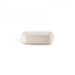 Single Lunchbox Organic - To Go Stone - Lekue LEKUE LK0301030V19M016