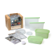 Kit Essencial Reutilizável 6Un - The Essential Reusable Kit Branco - Lekue LEKUE LK3000000SURU017