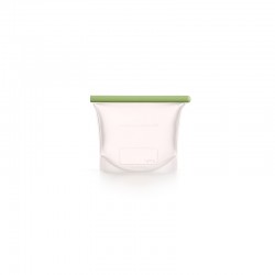 Reusable Silicone Bag 1 L Clear And Green - Lekue LEKUE LK3400810B04U004