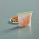 Bolsa Reutilizable de Silicona 1 L Transparente Y Verde - Lekue LEKUE LK3400810B04U004