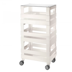 Carro Alto Branco - Tidy&Store - Guzzini GUZZINI GZ170302156