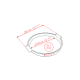 Tart Dish Red 35cm - Appolia - Peugeot Saveurs PEUGEOT SAVEURS PG60350