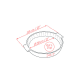 Meat Pie Dish Red 33cm - Appolia - Peugeot Saveurs PEUGEOT SAVEURS PG60398