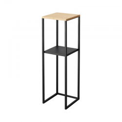 Estantería 2 Níveles Topo en Madera Negro - Tower - Yamazaki YAMAZAKI YMZ5984