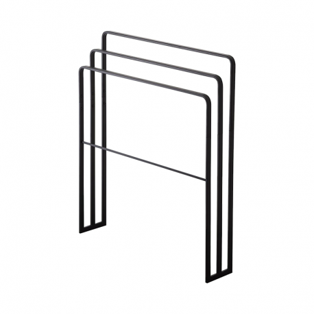 Bath Towel Hanger With 3 Bars Black - Tower - Yamazaki YAMAZAKI YMZ4980