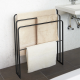 Bath Towel Hanger With 3 Bars Black - Tower - Yamazaki YAMAZAKI YMZ4980