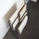 Bath Towel Hanger With 3 Bars Black - Tower - Yamazaki YAMAZAKI YMZ4980