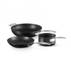 TNS 3-piece Cookware Set Black - Le Creuset LE CREUSET LC51804000010002